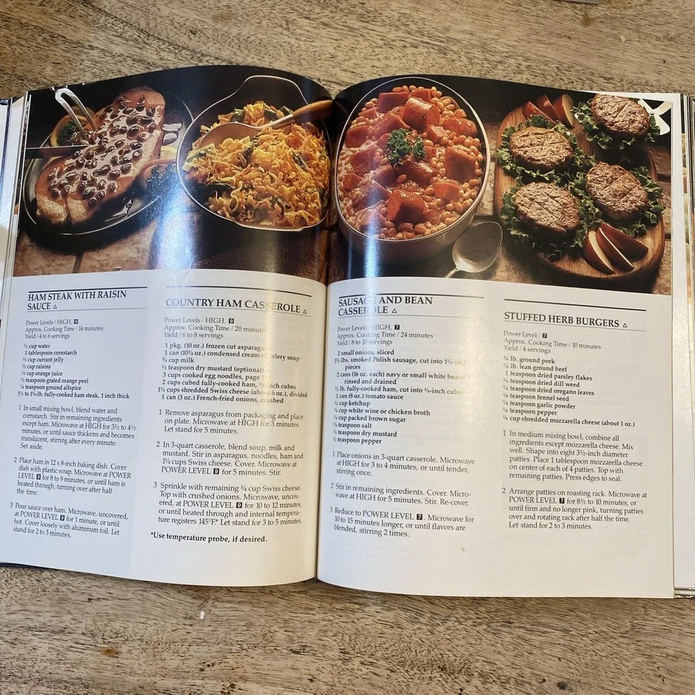 1984+ Cookbook Assortment Lot Of 3 Vintage JCPenney Kenmore, hardcover/paperback